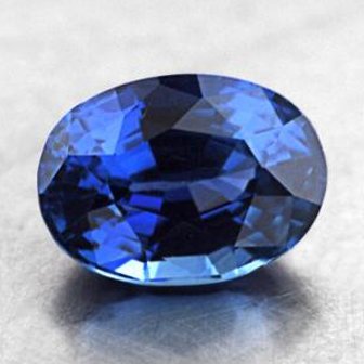 7.5x5.5mm Blue Oval Sapphire