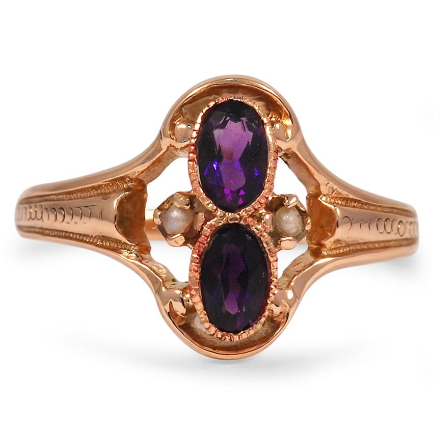 Victorian Amethyst Vintage Ring