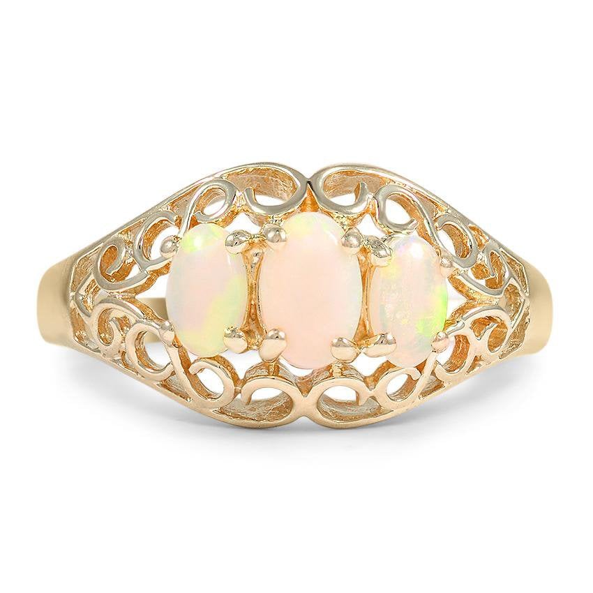 Retro Opal Vintage Ring