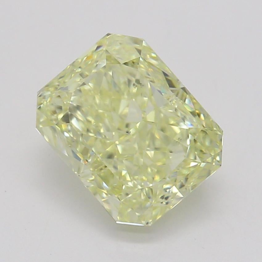 1.02 Ct. Fancy Light Yellow Radiant Diamond