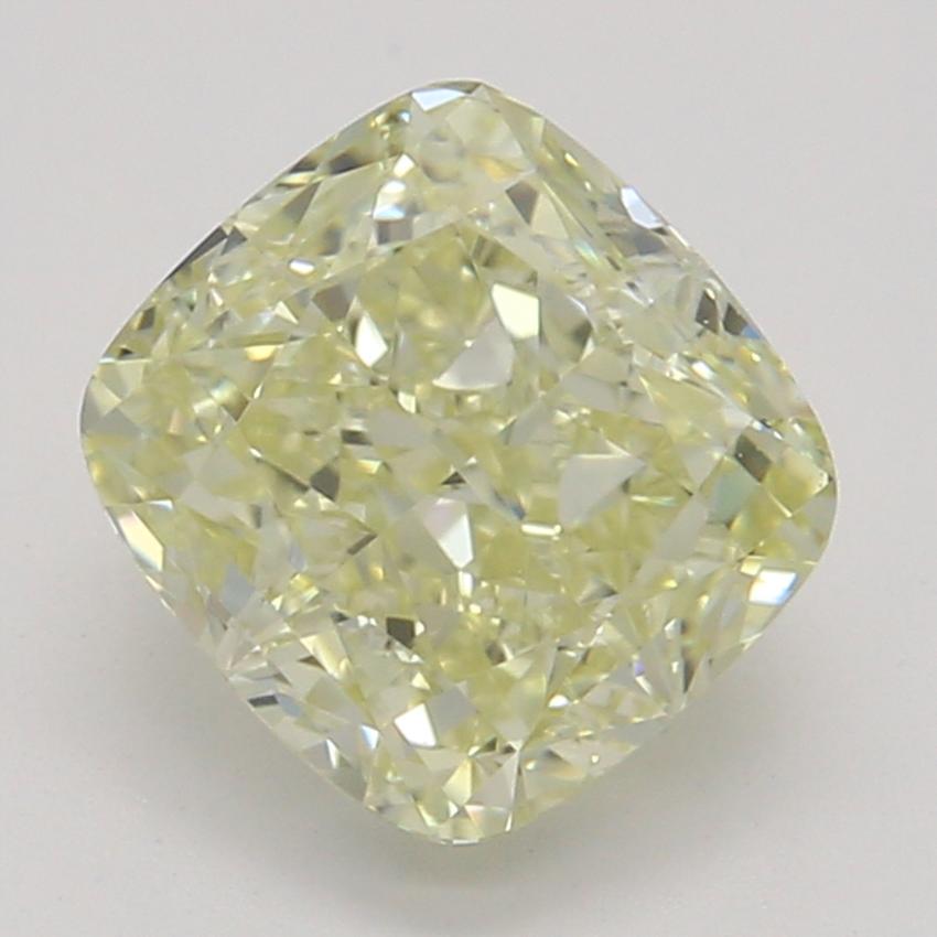 1.02 Ct. Fancy Light Yellow Cushion Diamond