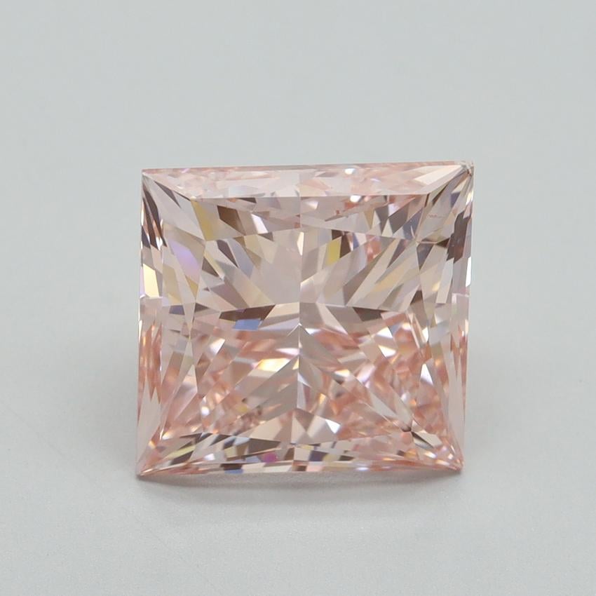5.02 Ct. Fancy Intense Pink Princess Lab Grown Diamond