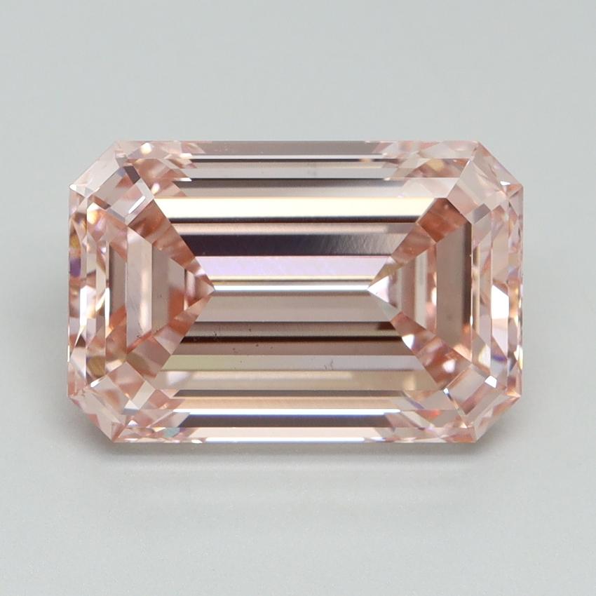 5.06 Ct. Fancy Intense Pink Emerald Lab Grown Diamond