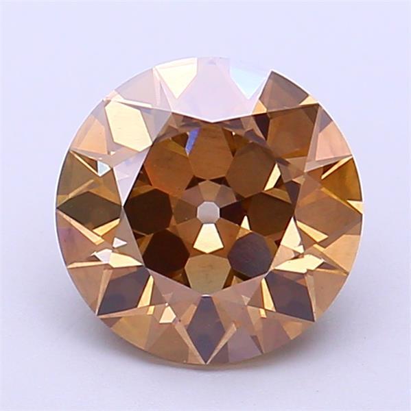 2.08 Ct. Fancy Brown Round Lab Grown Diamond