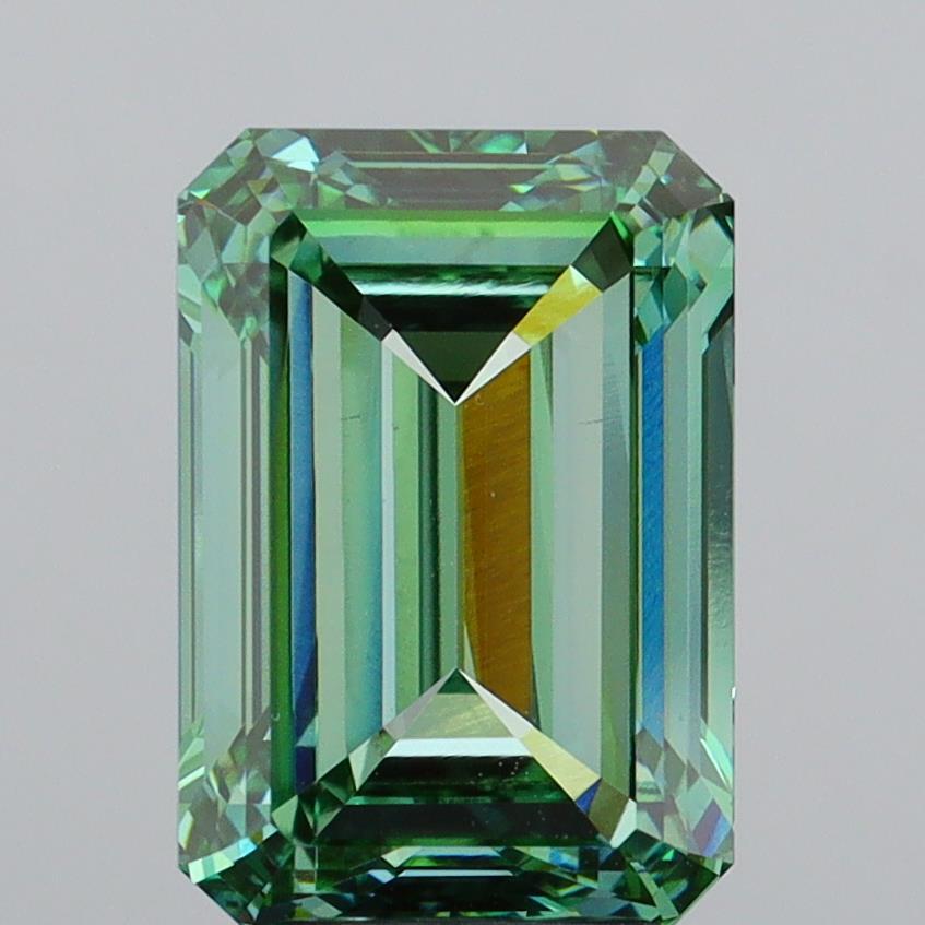 4.99 Ct. Fancy Vivid Green Emerald Lab Grown Diamond
