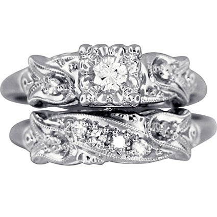 Retro Diamond Vintage Ring