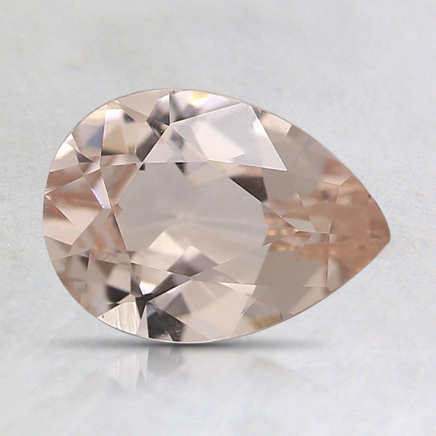 8.1x5.9mm Peach Pear Morganite
