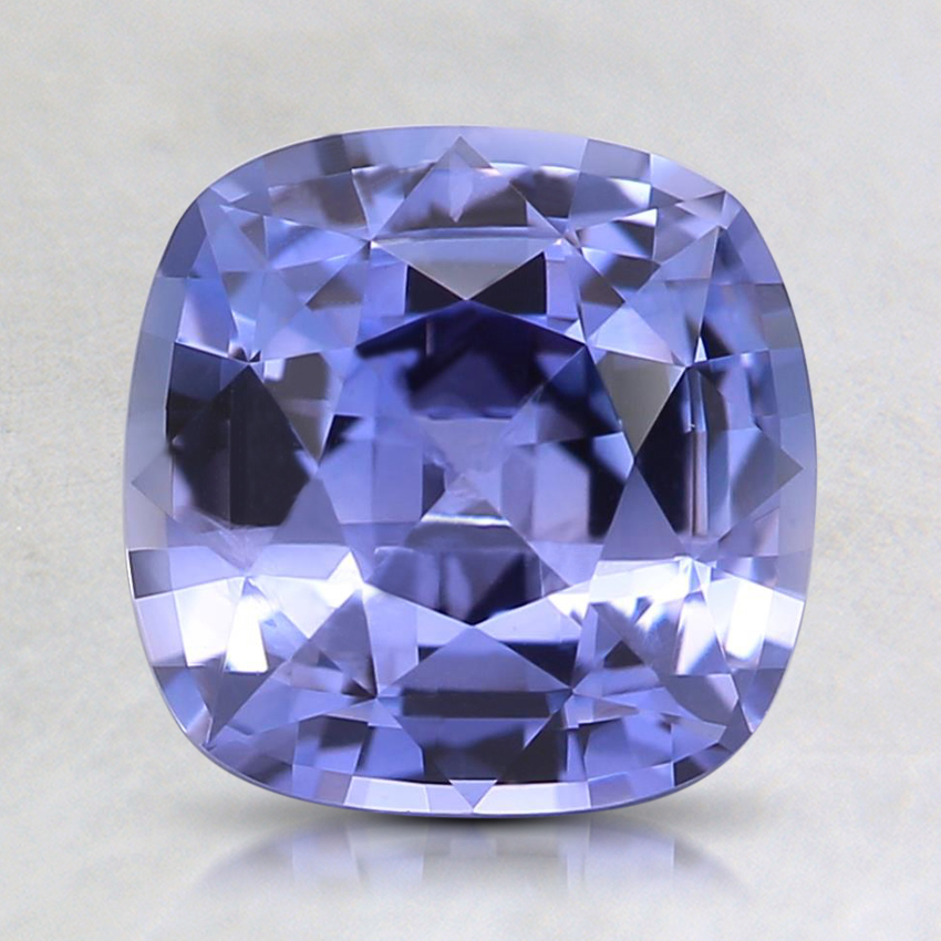 7.6mm Purple Cushion Sapphire