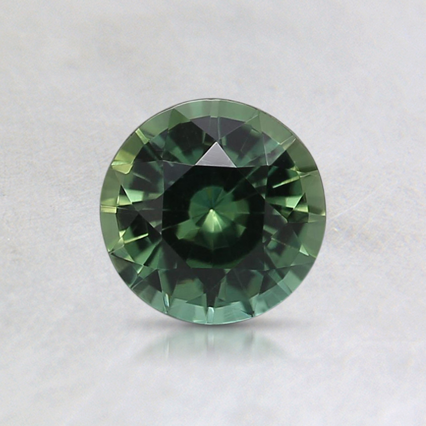 5.5mm Unheated Teal Round Sapphire