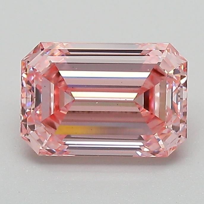 1.53 Ct. Fancy Intense Pink Emerald Lab Grown Diamond