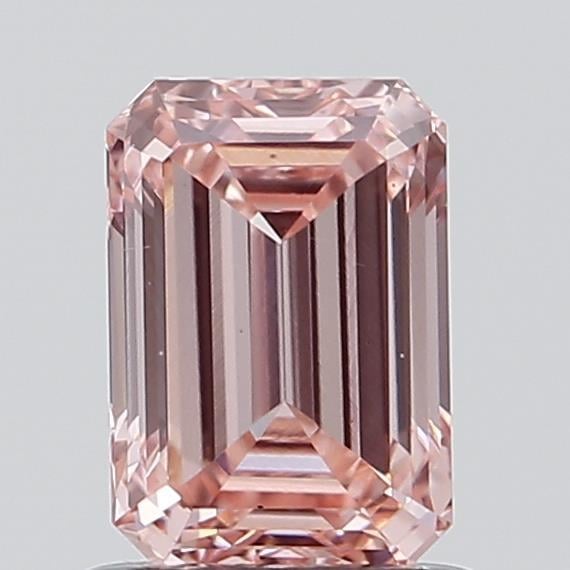 1.09 Ct. Fancy Vivid Pink Emerald Lab Grown Diamond