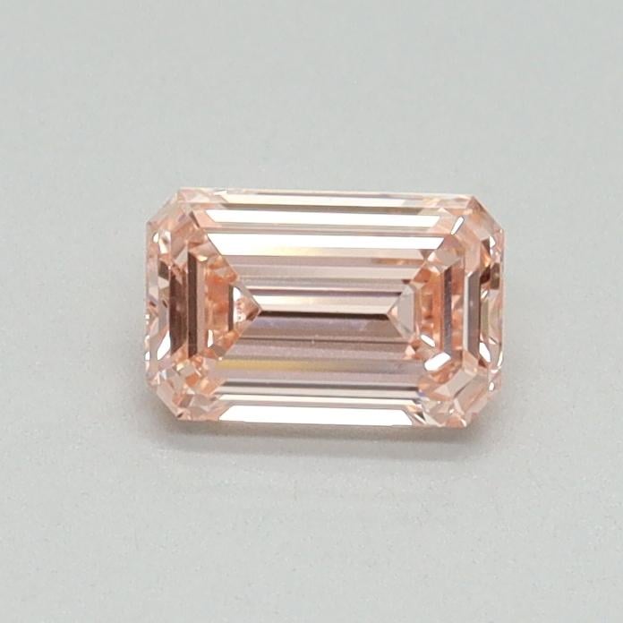 0.42 Ct. Fancy Intense Pink Emerald Lab Grown Diamond