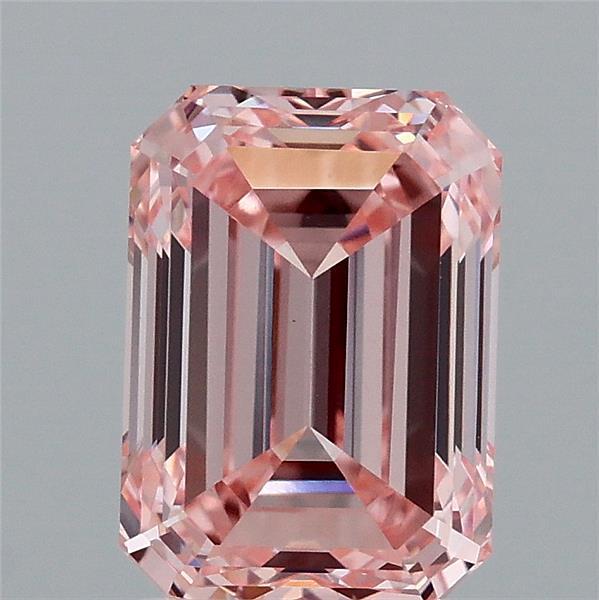 2.01 Ct. Fancy Intense  Pink Emerald Lab Grown Diamond