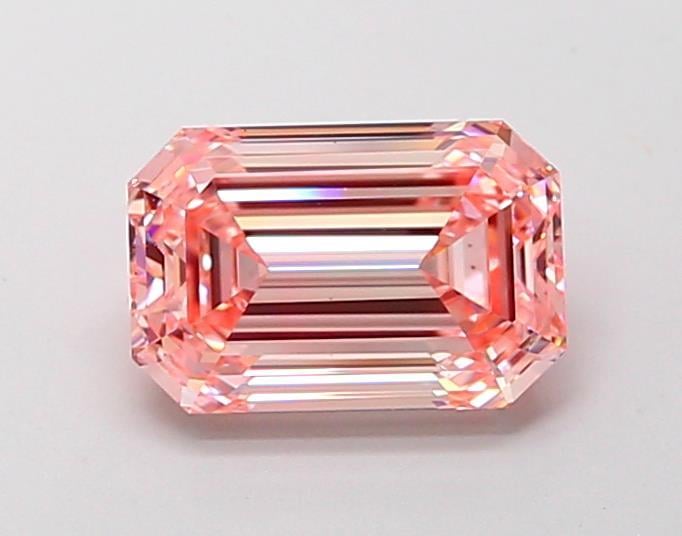 1.87 Ct. Fancy Intense  Pink Emerald Lab Grown Diamond