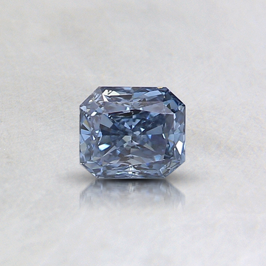 0.33 Ct. Fancy Deep Blue Radiant Lab Grown Diamond