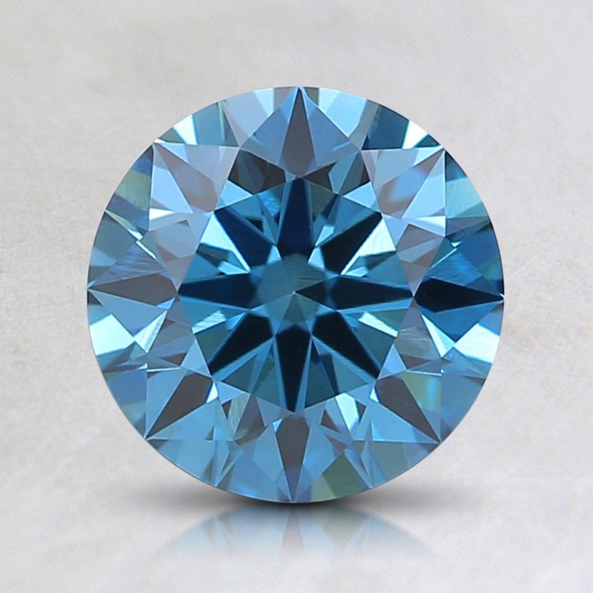 1.30 Ct. Fancy Deep Blue Round Lab Grown Diamond