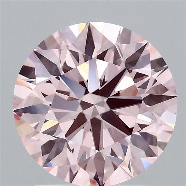 2.03 Ct. Fancy Intense Pink Round Lab Grown Diamond