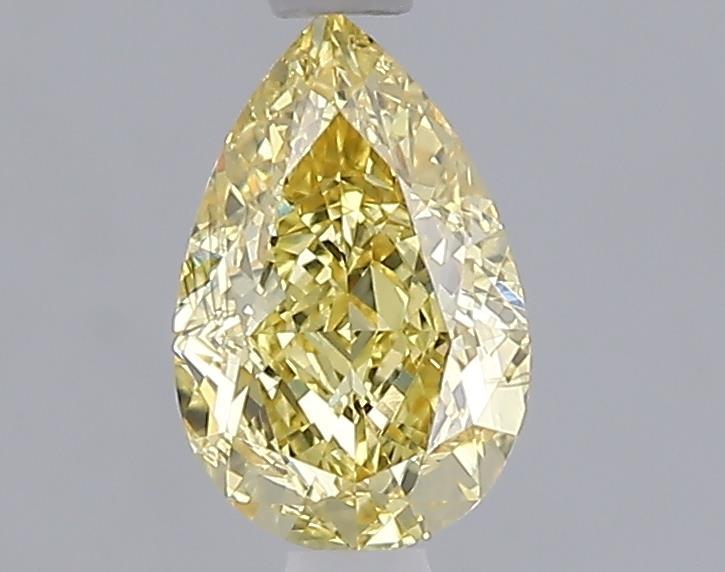 1.02 Ct. Fancy Vivid Yellow Yellow Pear Lab Grown Diamond