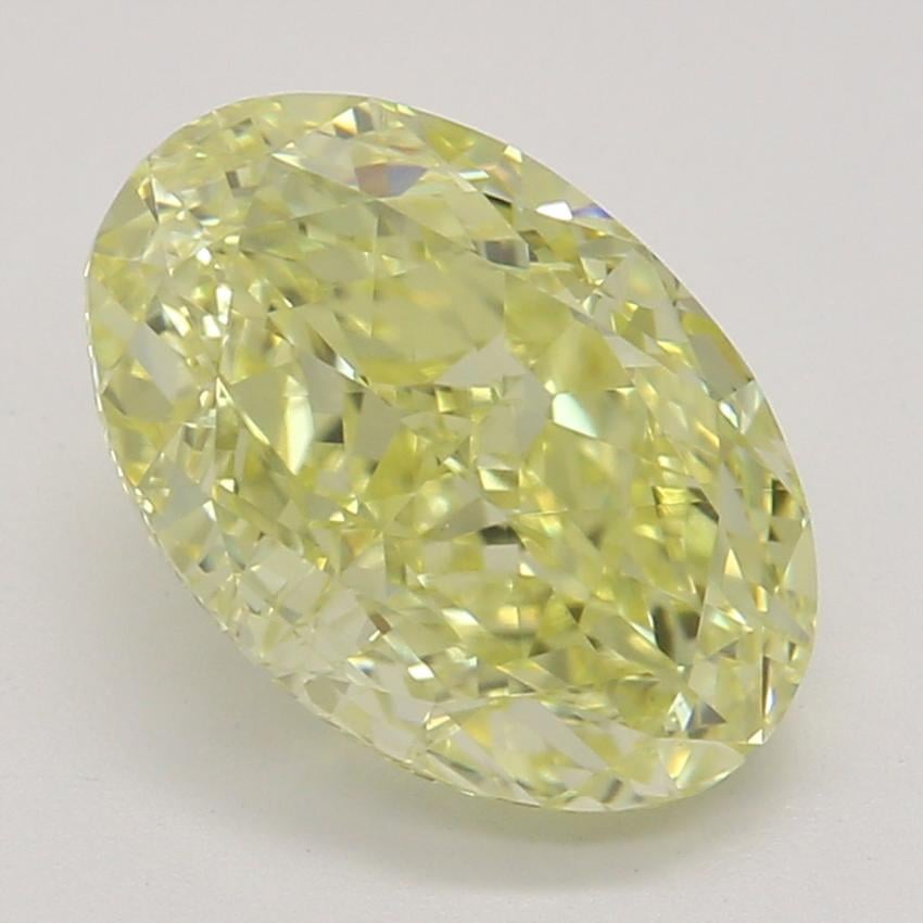 1.51 Ct. Fancy Yellow Oval Diamond