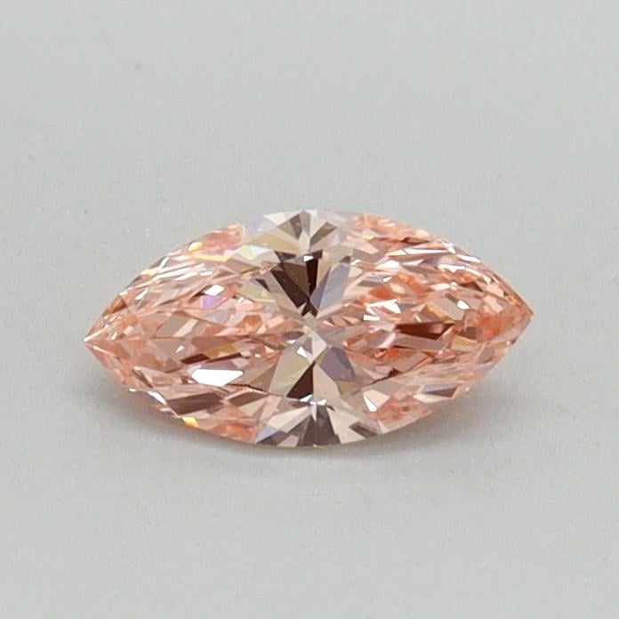 0.31 Ct. Fancy Vivid Pink Marquise Lab Grown Diamond
