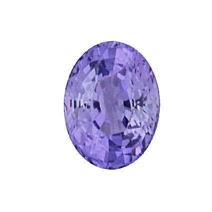 9.5x7.5mm Purple Oval Sapphire
