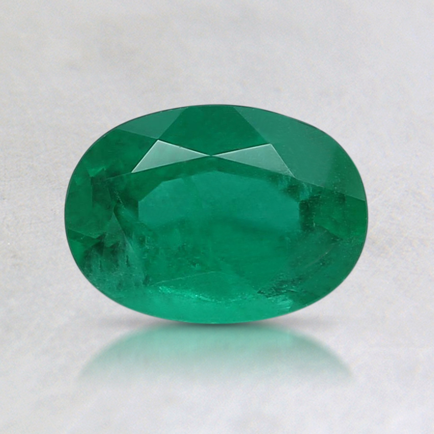 7.1x5.1mm Oval Emerald