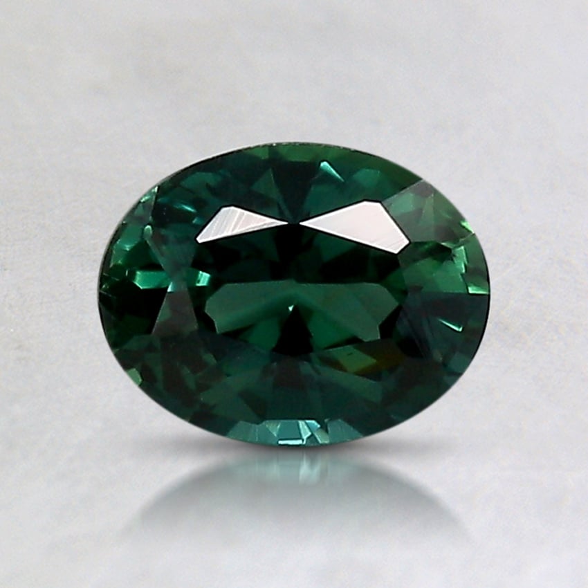 6.8x5.3mm Unheated Blue Oval Kenyan Sapphire