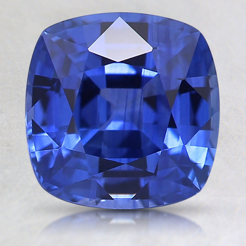 8.1mm Premium Blue Cushion Sapphire