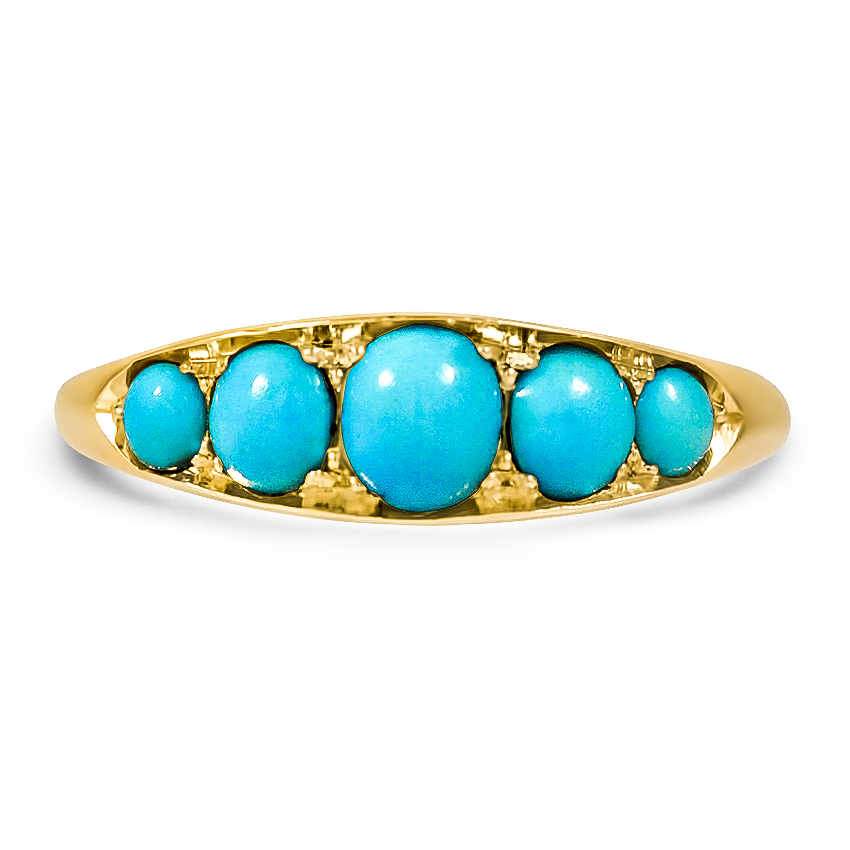 Victorian Turquoise Vintage Ring