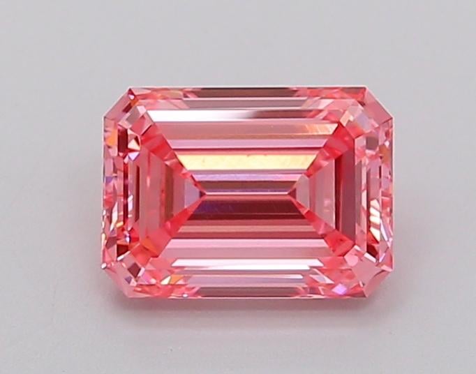 1.25 Ct. Fancy Vivid  Pink Emerald Lab Grown Diamond