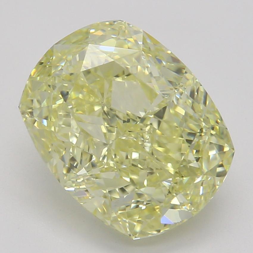 2.30 Ct. Fancy Yellow Cushion Diamond