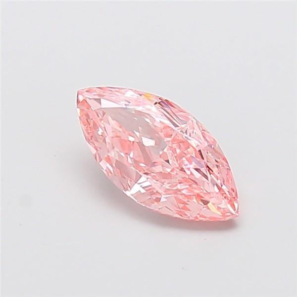 1.40 Ct. Fancy Vivid Pink Marquise Lab Grown Diamond