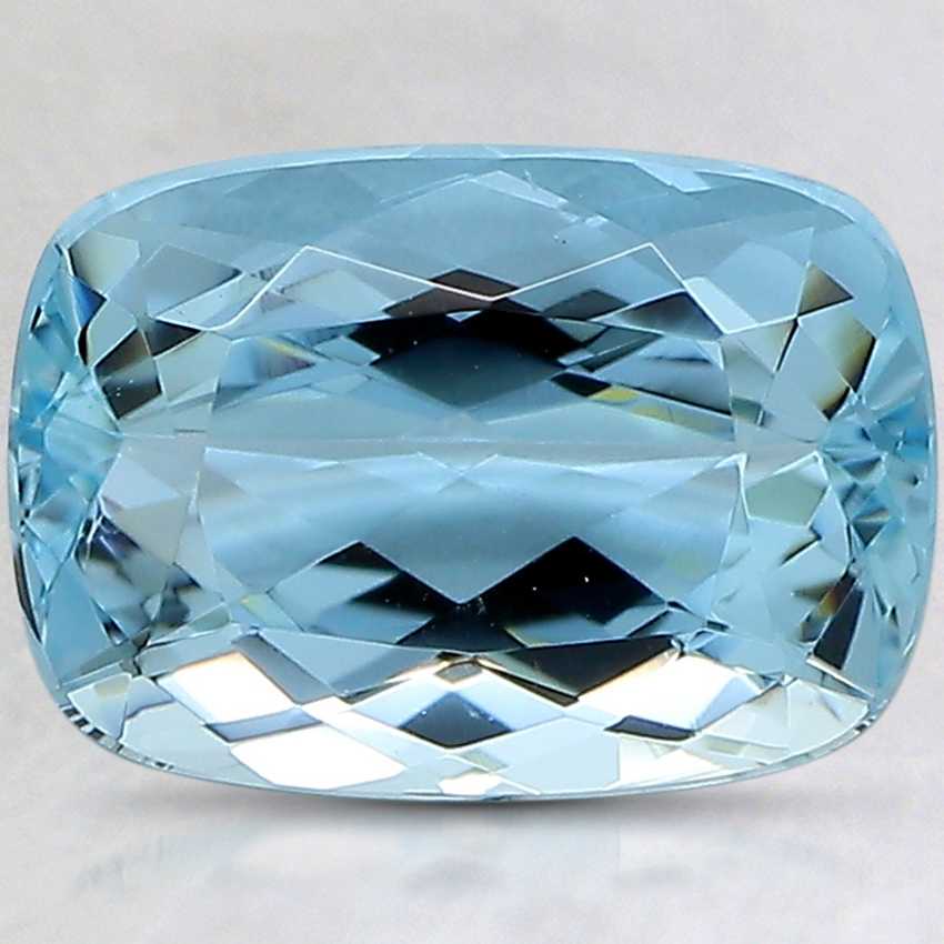 10x7.1mm Cushion Aquamarine