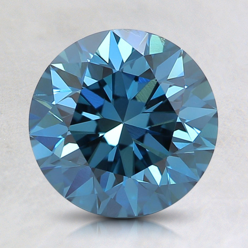 1.90 Ct. Fancy Deep Blue Round Lab Grown Diamond