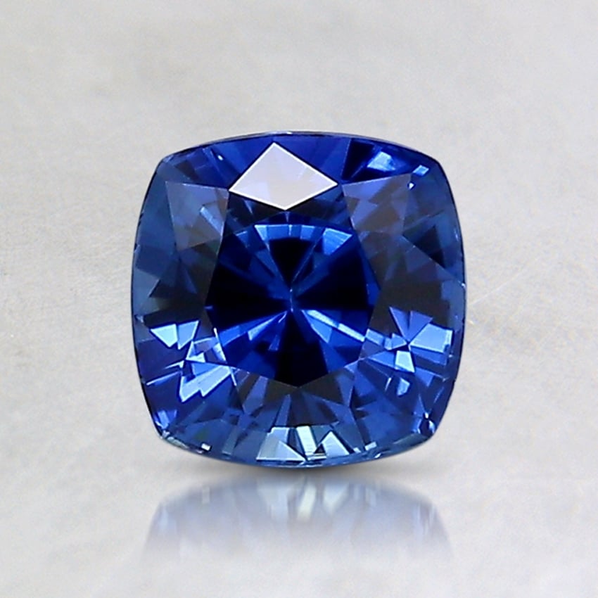 5.7mm Blue Cushion Sapphire