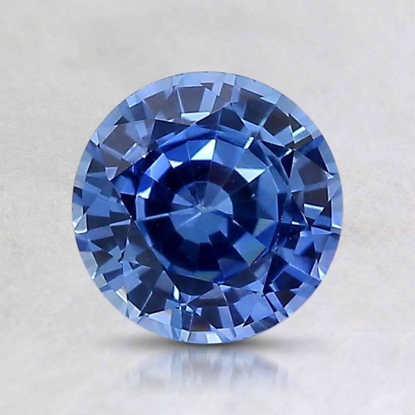 6.6mm Violet Round Sapphire