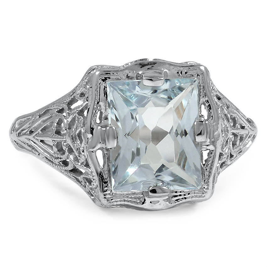 Edwardian Aquamarine Vintage Ring