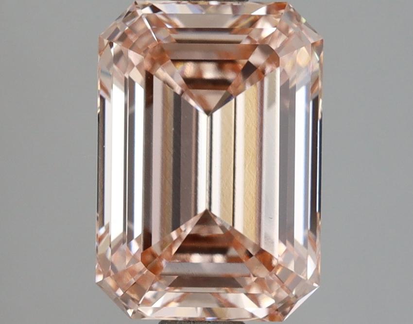 3.10 Ct. Fancy Intense Pink Emerald Lab Grown Diamond