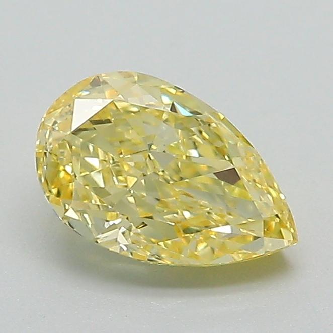 1.03 Ct. Fancy Intense Yellow Pear Lab Grown Diamond