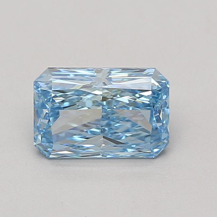 1.43 Ct. Fancy Vivid Blue Radiant Lab Grown Diamond
