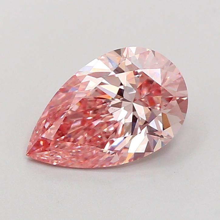 2.01 Ct. Fancy Vivid Pink Pear Lab Grown Diamond