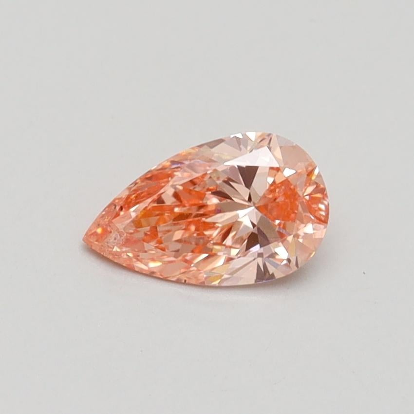 0.50 Ct. Fancy Intense Pink Pear Lab Grown Diamond