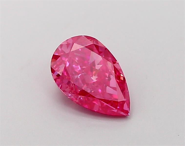 1.05 Ct. Fancy Vivid  Pink Pear Lab Grown Diamond