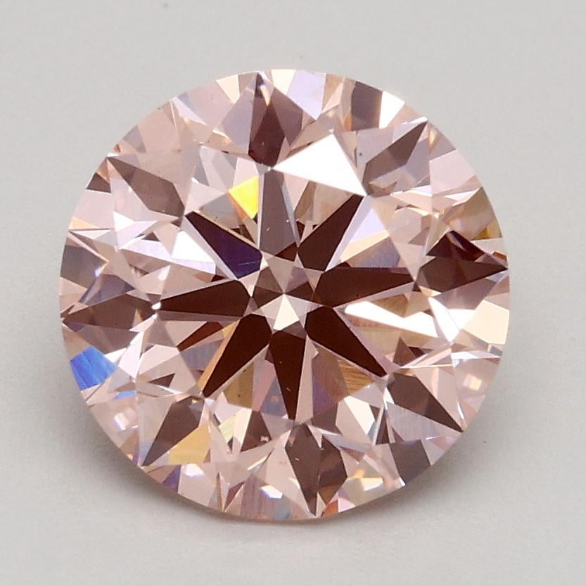 1.80 Ct. Fancy Pink Round Lab Grown Diamond