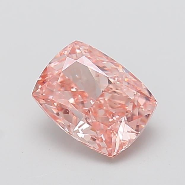 2.06 Ct. Fancy Intense  Pink Cushion Lab Grown Diamond