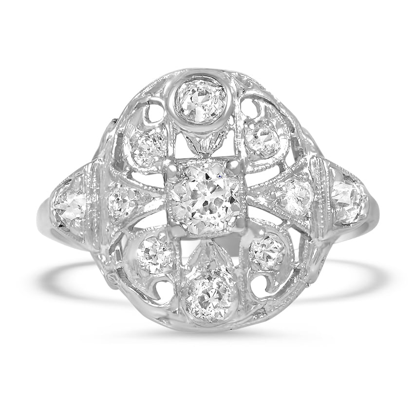 Art Deco Diamond Vintage Ring