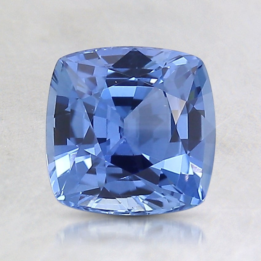 6.6mm Blue Cushion Sapphire