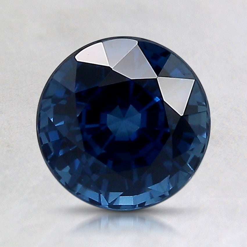 7.2x7.1mm Blue Round Sapphire