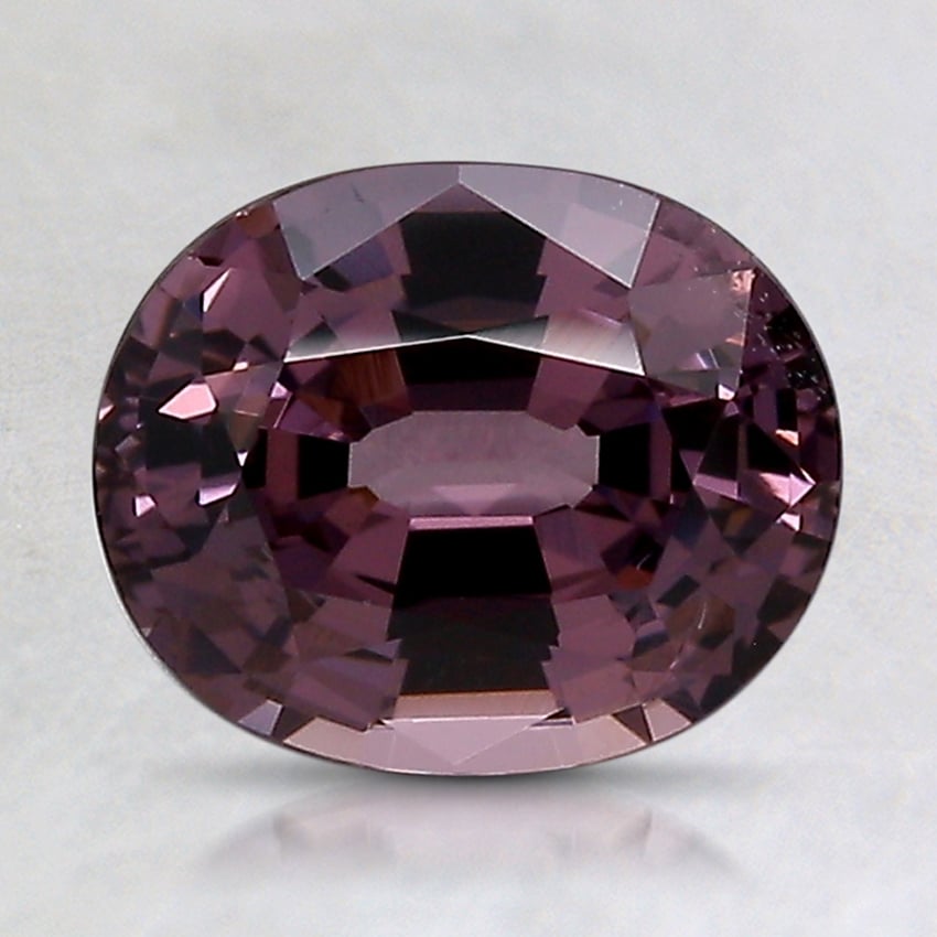 8.1x6.7mm Purple Oval Spinel