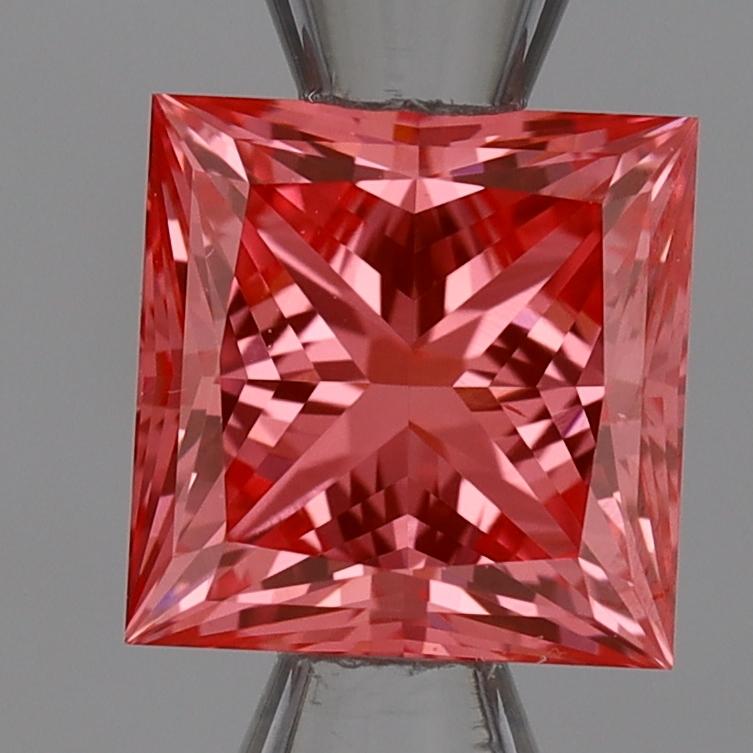1.04 Ct. Fancy Vivid Pink Princess Lab Grown Diamond